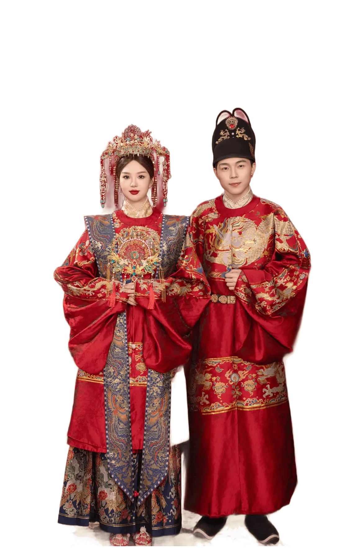 明制婚服 拜堂